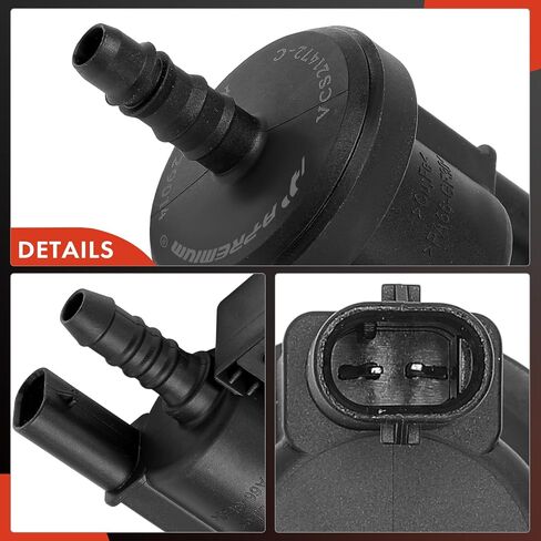 A-Premium Vapor Canister Purge Solenoid Valve Compatible with Audi R8 2010 2011 2012 2014 2015 5.2L in Saudi Arabia