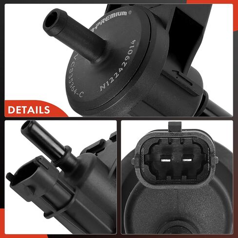 A-Premium Vapor Canister Purge Solenoid Valve Compatible with BMW E60 Series M5 2006-2010 5.0L, M6 2006-2010 5.0L in Saudi Arabia