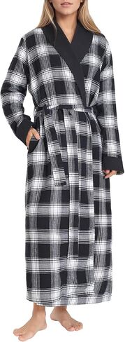 Latuza Women's Flannel Robe Long Bathrobe in Saudi Arabia
