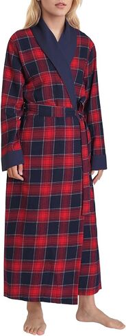 Latuza Women's Flannel Robe Long Bathrobe in Saudi Arabia