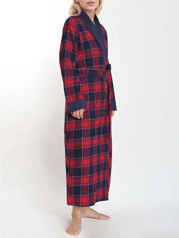 Latuza Women's Flannel Robe Long Bathrobe in Saudi Arabia