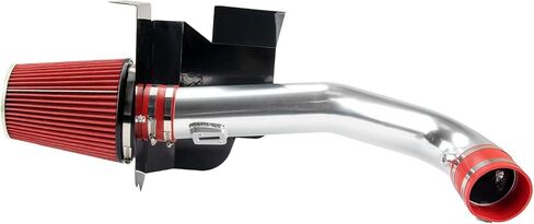 Torchbeam Cold Air Intake Filters System Kits Fit for Chevy Silverado GMC 1500 2014-2018 5.3L 6.2L V8, Aluminum Filter System Replacement Red in Saudi Arabia