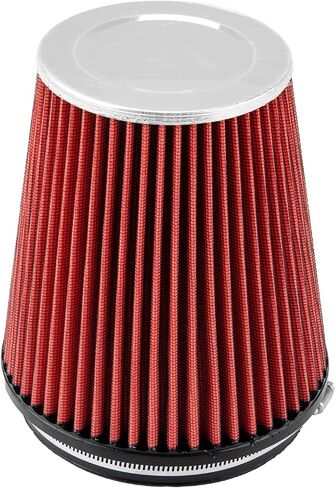 Torchbeam Cold Air Intake Filters System Kits Fit for Chevy Silverado GMC 1500 2014-2018 5.3L 6.2L V8, Aluminum Filter System Replacement Red in Saudi Arabia