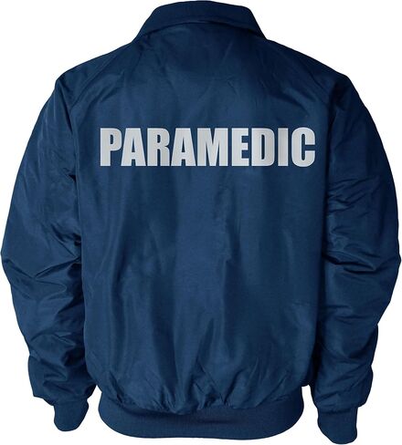 Paramedic Heavyweight Jacket, Reflective Logo, Fleece body Lining & polyfill sleeve lining jacket in Saudi Arabia