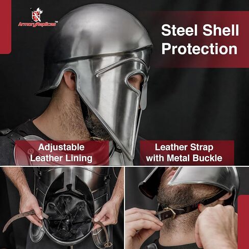 Armory Replicas™ 5th Century 20g Corinthian Hoplite Helmet in Saudi Arabia