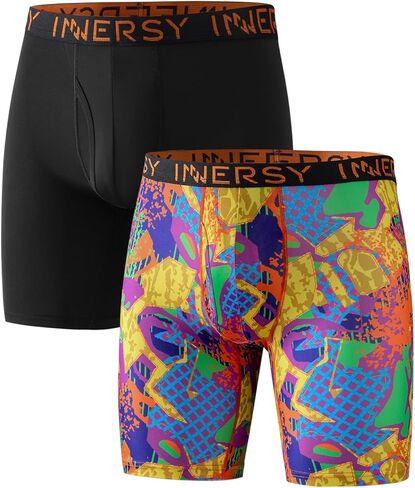 INNERSY Boy's Underwear Soft Quick Dry Boxer Briefs 2 Packs in Kuwait