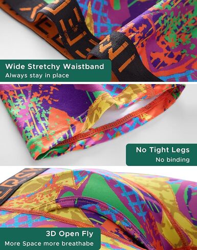 INNERSY Boy's Underwear Soft Quick Dry Boxer Briefs 2 Packs in Kuwait