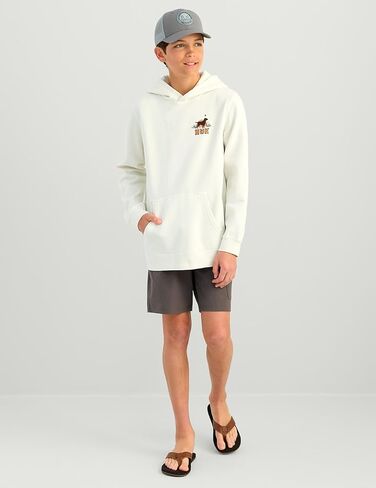HUK Cotton Fleece Hoodie, Soft, Warm, Comfortable Hooded Sweatshirt Pullover for Kids in Saudi Arabia