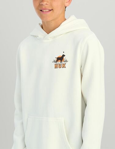 HUK Cotton Fleece Hoodie, Soft, Warm, Comfortable Hooded Sweatshirt Pullover for Kids in Saudi Arabia