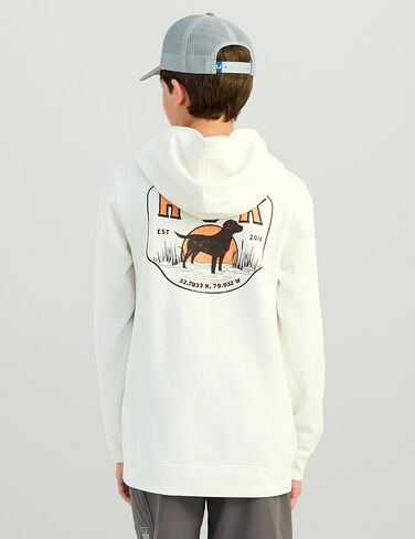 HUK Cotton Fleece Hoodie, Soft, Warm, Comfortable Hooded Sweatshirt Pullover for Kids in Saudi Arabia