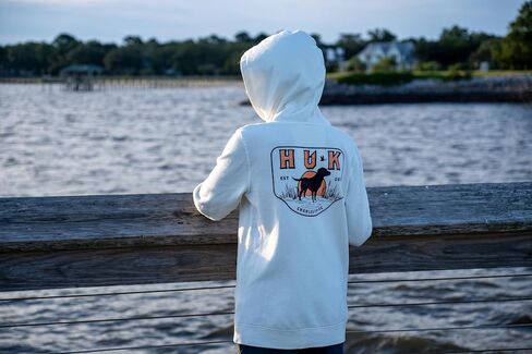 HUK Cotton Fleece Hoodie, Soft, Warm, Comfortable Hooded Sweatshirt Pullover for Kids in Saudi Arabia
