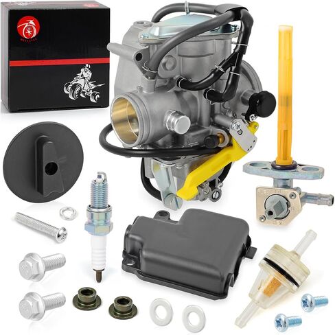 المكربن ​​وصمام الوقود بيتكوك مع رافعة لهوندا TRX400EX Sportrax 400EX TRX400X 1999-2014 Carb in Saudi Arabia