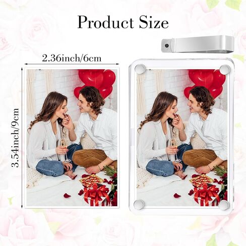 Car Sun Visor Photo Holder Universal Portable Storage Car Picture Holder Clip Personalized Multifunctional Show Refrigerator Photo Frame White Car Decoration 3.5 × 2.4 in in Saudi Arabia