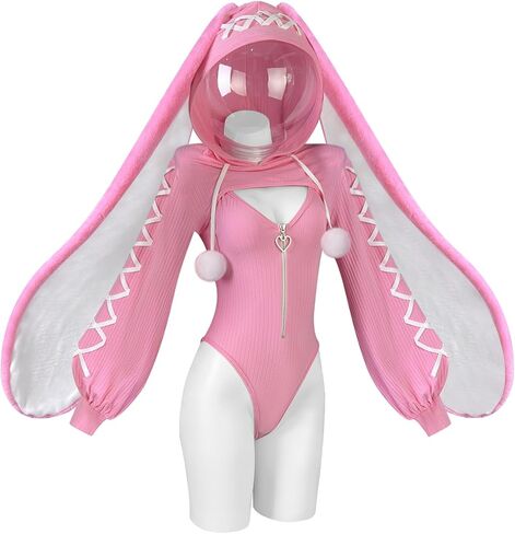 KORURACLUB Cosplay Sexy maid outfit Bunny Outfit cosplay women Animal Costumes Bunny Bodysuit in Kuwait
