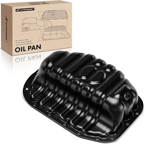 حوض زيت المحرك السفلي الممتاز مع قابس تصريف متوافق مع لكزس LS430 2001-2006 4.3 لتر، استبدال # 1210250120 in Saudi Arabia