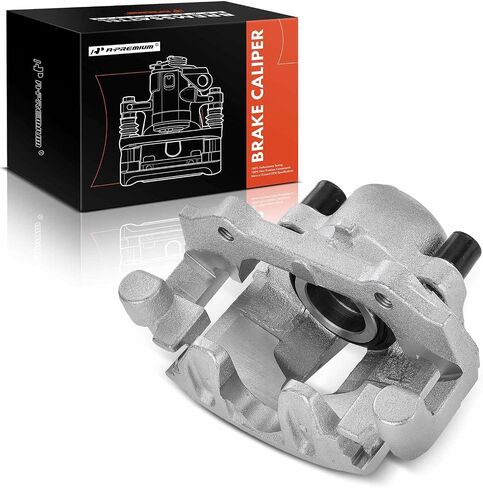 A-Premium Disc Brake Caliper Assembly with Bracket Compatible with Select Volvo Models - 850 1993-1997, C70 1998-2004, S70, V70 1998-2000, L5 2.3L, L5 2.4L - Front Left Driver Side in Saudi Arabia
