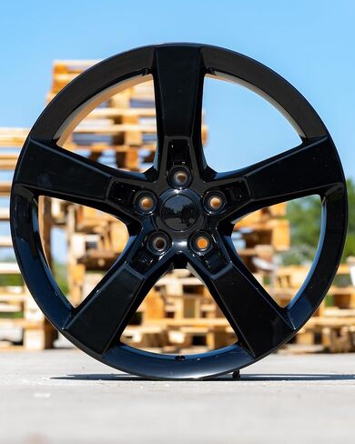 OE Wheels CV11 20 Inch Rims Fit Camaro SS Style 5x120 20x9 Gloss Black - Hollander 5443 (Set of 4) in Saudi Arabia