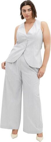 City Chic Women's Plus Size Vest - Jaz Print in Saudi Arabia