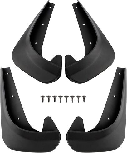 Mud Flaps Splash Guards Mudguards Front & Rear Left & Right for Toyota Matrix 2003-2014 Wagon, Pack of 4 in Saudi Arabia