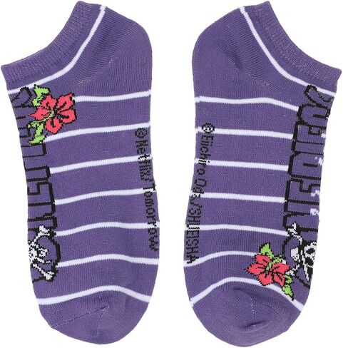 Bioworld One Piece Straw Hat Pirates Adult 5-Pair Ankle Socks in Saudi Arabia