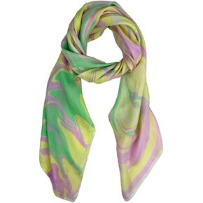 وشاح حريري Humble Hilo مصنوع من الحرير بنسبة 100% ومزيج من الحرير الحقيقي مصبوغ يدويًا بواسطة الحرفيات الإناث in Kuwait