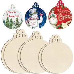 Large Size Wooden Shamrock St. Patrick's Day Ornaments to Paint, Shamrocks Wooden Irish DIY Blank Cutouts Unfinished Round Wood Discs Ornament for Crafts Hanging Spring Decorations 6 Pack in Kuwait