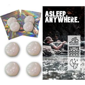 سدادات أذن للحفلات الموسيقية من Asleep Anywhere لتقليل الضوضاء والسباحة والنوم (زوجان) 4 قطع - سدادات أذن عازلة للضوضاء - سدادات حفلات موسيقية - سدادات أذن عازلة للضوضاء - معجون سباحة لجميع الأعمار in Kuwait