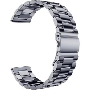 Watch Strap Stainless Steel Durable Metal Replacement Wristband Unisex Watch Band in Kuwait