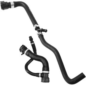 17127537107 17127555290 أنبوب المبرد العلوي + ماسورة العادم مجموعة قطعتين لسيارات BMW X5 (E70) 2006-2010 X5 3.0si xDrive30i Peat # V201768 V202316 in Saudi Arabia