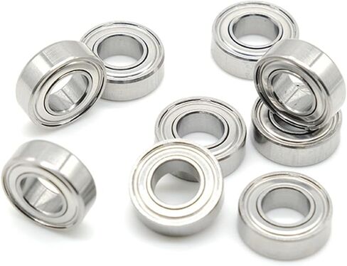 10 قطعة MR126ZZ 6X12X4mm تحمل ABEC-7 مصغرة MR126 ZZ الكرات L-1260ZZ MR126z in Saudi Arabia