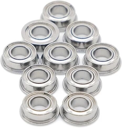 10 قطعة SF605ZZ 5x14x5mm ABEC-7 محامل شفة الكروم الصلب تحمل in Saudi Arabia
