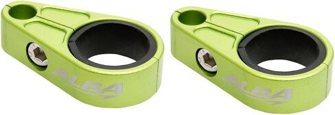 ATV Billet Brake Line Clamps for Aftermarket Brakelines - Compatible with Honda - Orange (Pair-Set of 2) (6 color options) in Kuwait