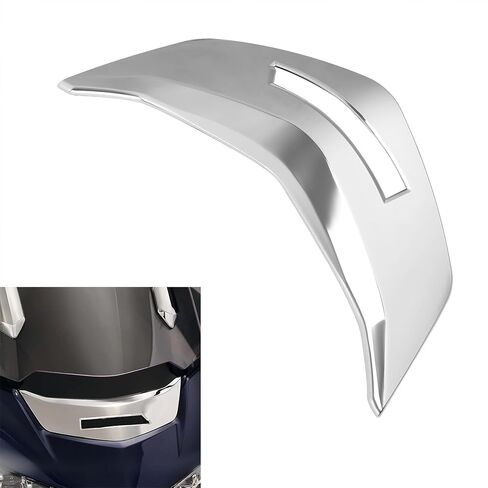 TCMT Chrome ABS Front Fairing Vent Accent Trim Fit For Honda Goldwing GL1800 2018-2025 in Saudi Arabia