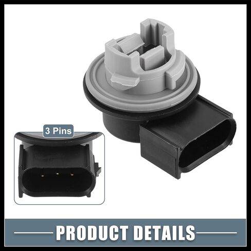 Rear Brake Stop Turn Signal Light Bulb Socket Holder 2U5Z-13411-DA 2U5Z13411DA for Ford F-150 2009-2014 Black (Set of 2) Durable Material in Saudi Arabia