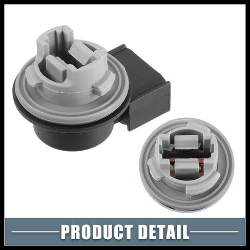Rear Brake Stop Turn Signal Light Bulb Socket Holder 2U5Z-13411-DA 2U5Z13411DA for Ford F-150 2009-2014 Black (Set of 2) Durable Material in Saudi Arabia