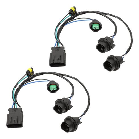 2 قطعة تسخير الأسلاك الأمامية متوافق مع سيلفرادو 1500 2500 HD 3500 HD 2008-2014 تسخير الأسلاك الأمامية يحل محل 15841609 25962806 645-745 in Kuwait