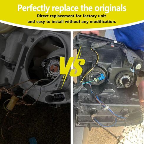 2 قطعة تسخير الأسلاك الأمامية متوافق مع سيلفرادو 1500 2500 HD 3500 HD 2008-2014 تسخير الأسلاك الأمامية يحل محل 15841609 25962806 645-745 in Kuwait