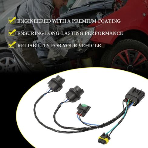 2 قطعة تسخير الأسلاك الأمامية متوافق مع سيلفرادو 1500 2500 HD 3500 HD 2008-2014 تسخير الأسلاك الأمامية يحل محل 15841609 25962806 645-745 in Kuwait