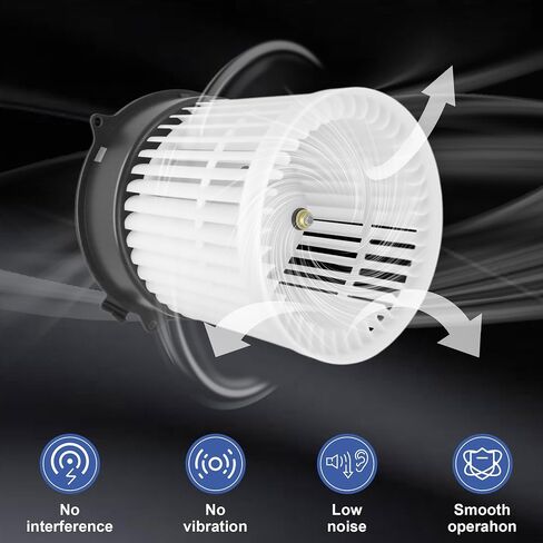 محرك منفاخ PartsFlow HVAC مع مروحة متوافق مع 2014-2019 Nissan Rogue (Sport) 2.5L/2.0L 27226-4BU0A 700323 in Saudi Arabia