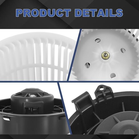 محرك منفاخ PartsFlow HVAC مع مروحة متوافق مع 2014-2019 Nissan Rogue (Sport) 2.5L/2.0L 27226-4BU0A 700323 in Saudi Arabia