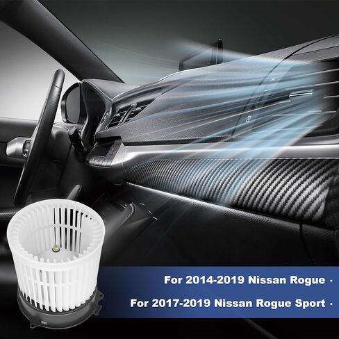 محرك منفاخ PartsFlow HVAC مع مروحة متوافق مع 2014-2019 Nissan Rogue (Sport) 2.5L/2.0L 27226-4BU0A 700323 in Saudi Arabia