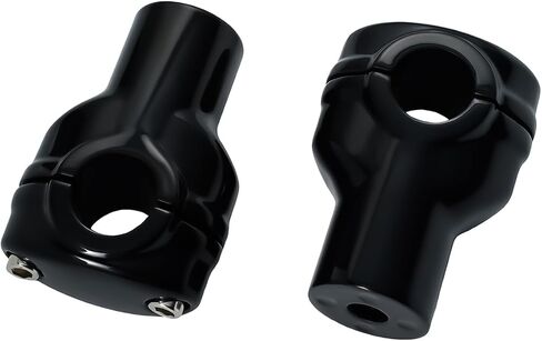 3'' Rise 1" Motorcycle Handlebar Riser Clamp Mount For Harley Sportser Dyna Touring Softail Models O.D. 1-1/2'' in Kuwait