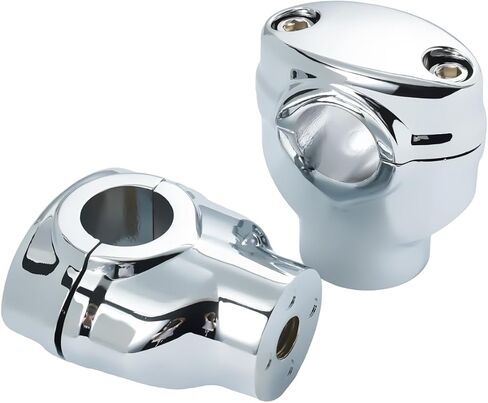 3'' Rise 1" Motorcycle Handlebar Riser Clamp Mount For Harley Sportser Dyna Touring Softail Models O.D. 1-1/2'' in Kuwait