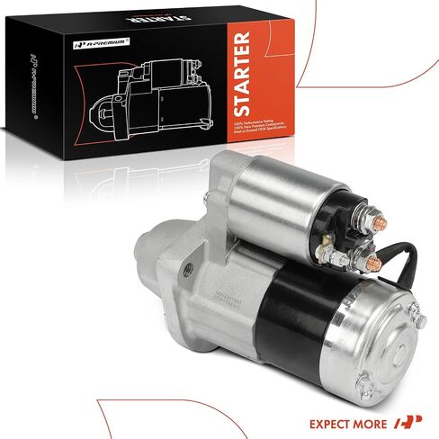 A-Premium Starter Motor Compatible with Nissan Frontier 2005-2019 & Suzuki Equator 2009-2012, 2.5L, 12V 1.4KW 11-Teeth Clockwise, Replace# 3110082Z01, M000T88281 in Saudi Arabia