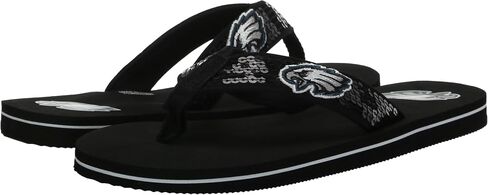 FOCO New York Jets NFL Womens Sequin Flip Flop - M - (9-10) in Saudi Arabia