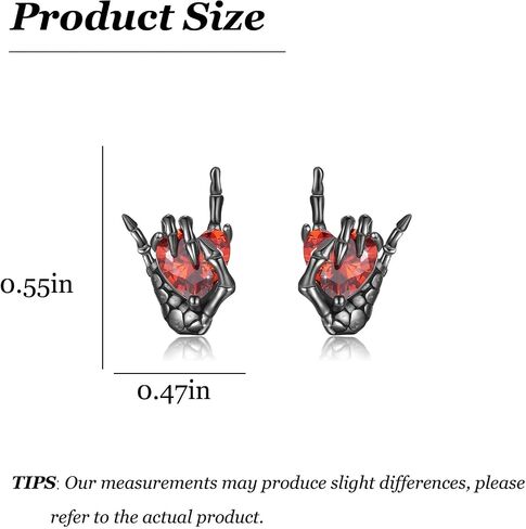 Halloween Earrings for Women Skull Skeleton Hand Stud Earrings Crystal Skull Spiders Goth Jewelry for Women Unique Halloween Costume in Saudi Arabia