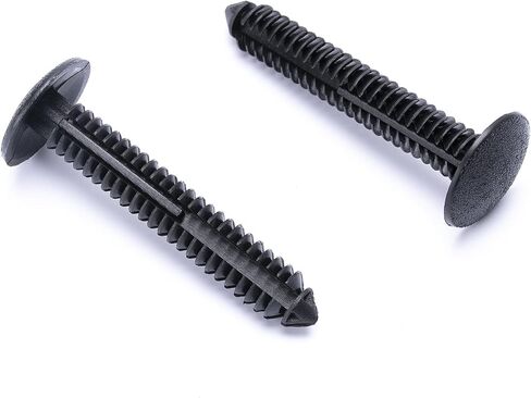 OAUTOO 30pcs Mud Flap Retainer for Ford W707889-S300, 45mm Length 6.3mm Holes Size, Xmas Tree Type Clips in Saudi Arabia