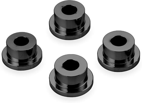 Wsays CNC Handlebar Riser Bushings Solid Billet Aluminum Compatible with Harley Sportster XL 1984-2022, Fit Softail FXR 1984-2017 Fit Dyna FXDL/I FXDWG/I 1993-2017, Chrome in Saudi Arabia