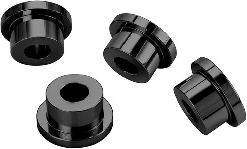 Wsays CNC Handlebar Riser Bushings Solid Billet Aluminum Compatible with Harley Sportster XL 1984-2022, Fit Softail FXR 1984-2017 Fit Dyna FXDL/I FXDWG/I 1993-2017, Chrome in Saudi Arabia