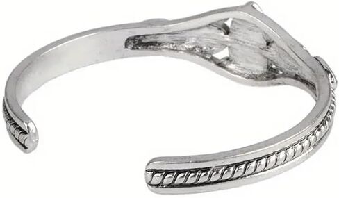 Stainless Steel Turquoise Bracelet - Elegant French Light Luxury, Adjustable Synthetic Stone Bangle for Women, Ideal Gift for Parties, Holidays, and Everyday Wear in Saudi Arabia